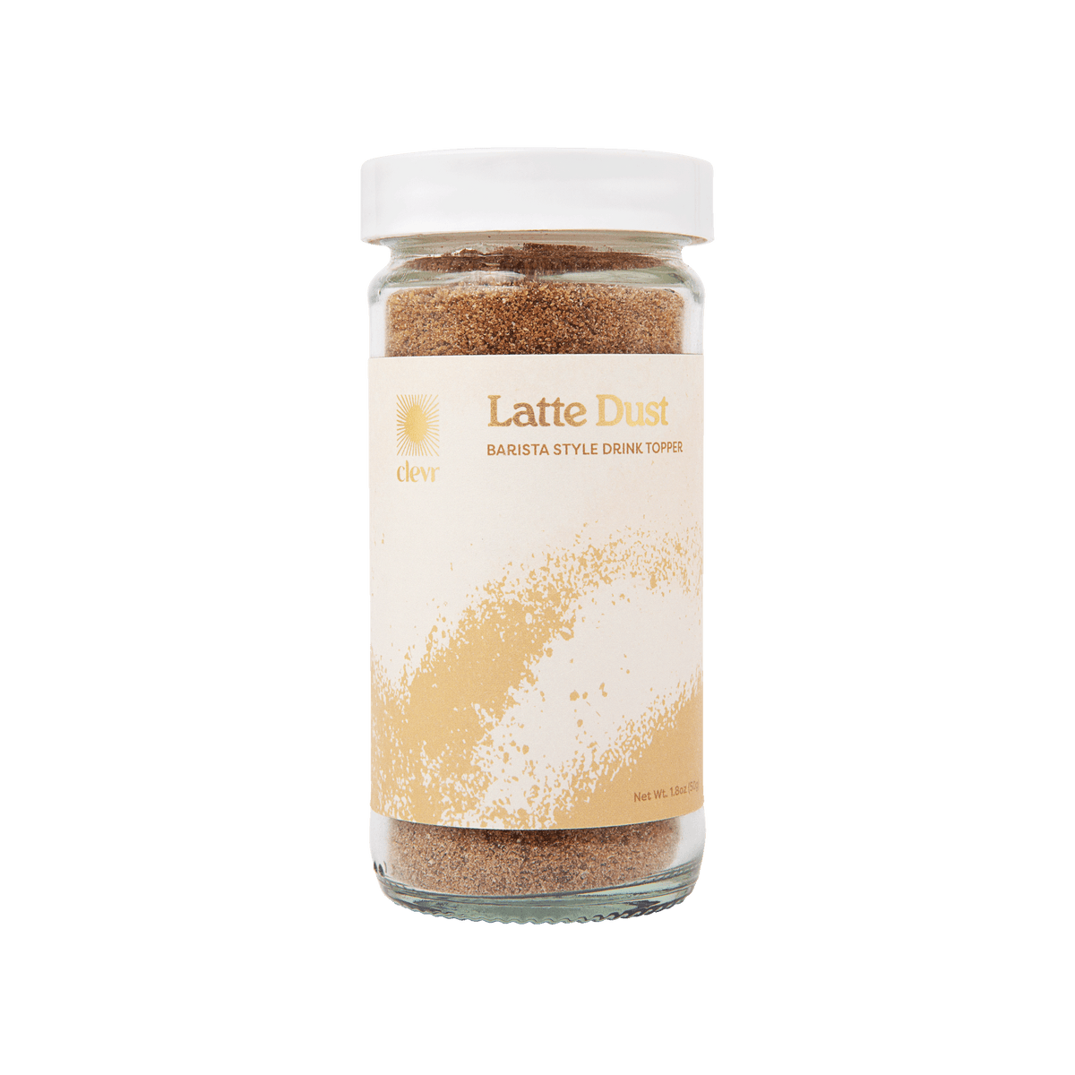Clevr jar of Latte Dust