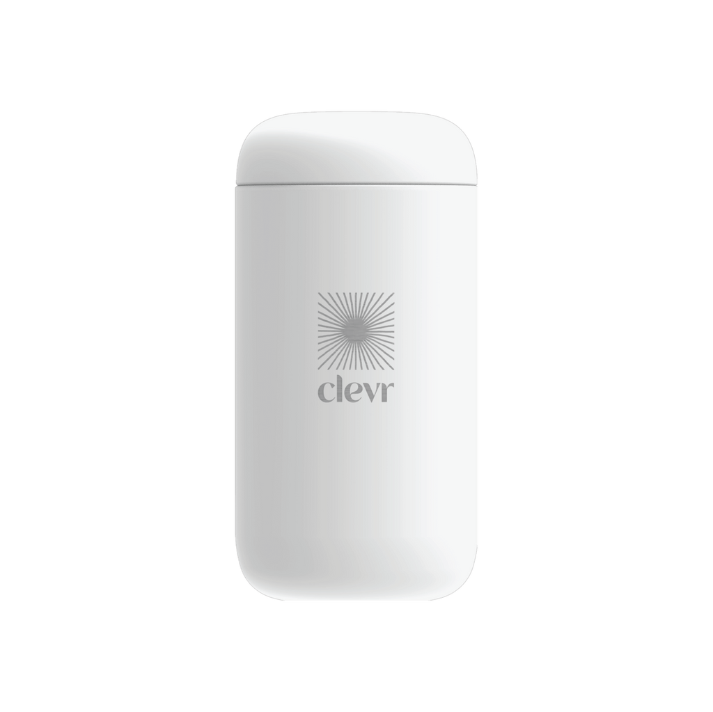 Clevr branded thermos